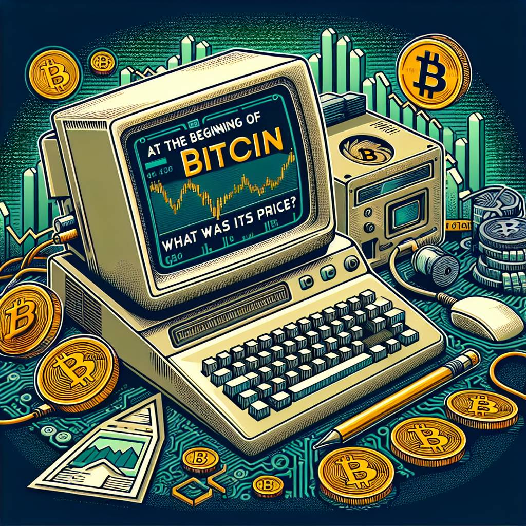 At the beginning of Bitcoin, what was its price?