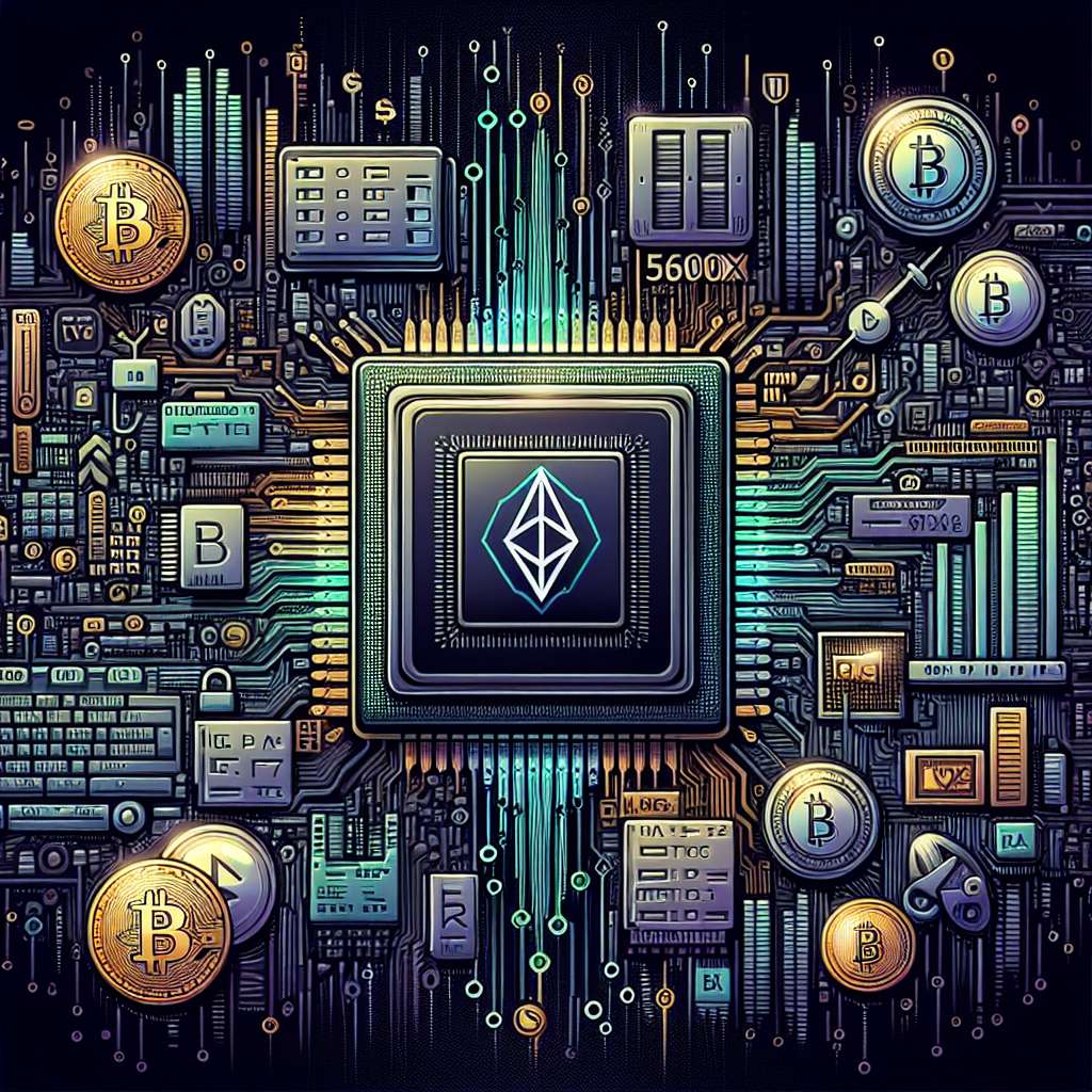 How does the AMD 5600X CPU compare to other processors for cryptocurrency mining?