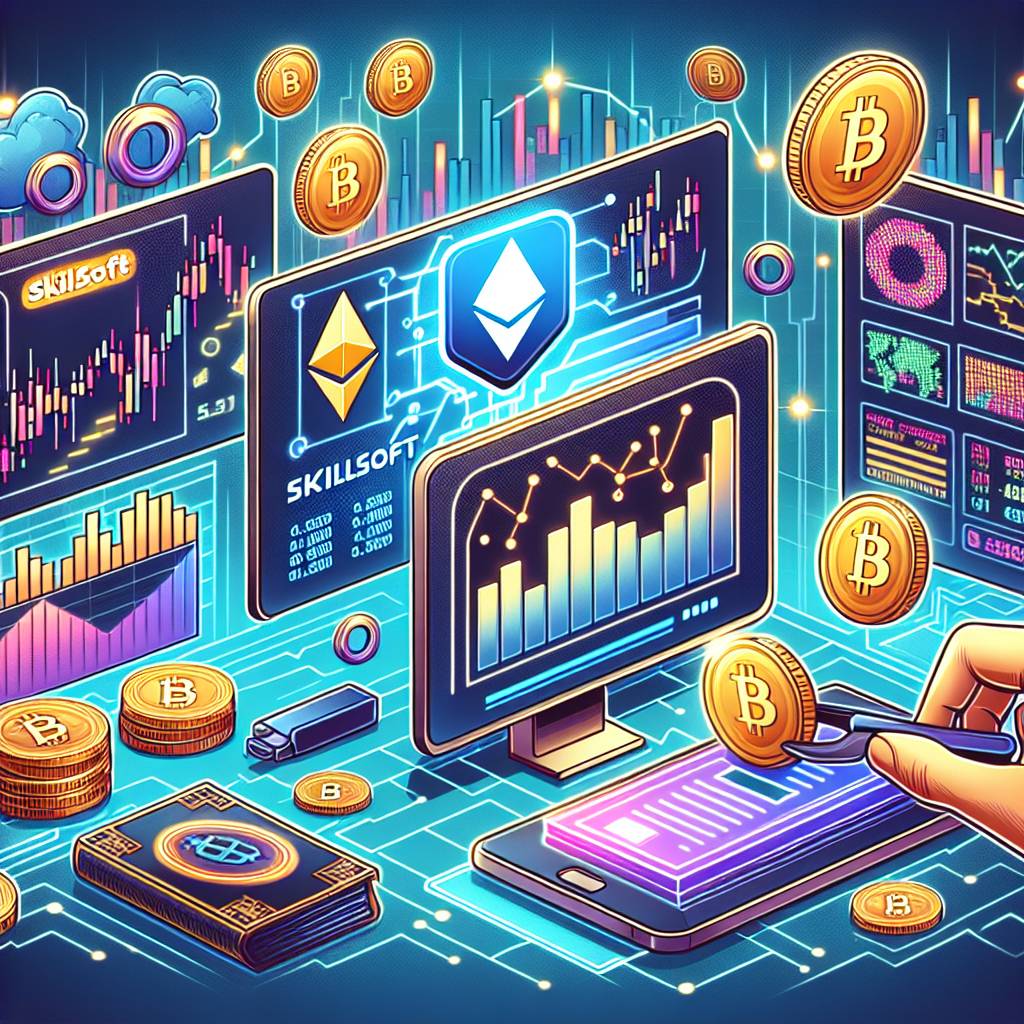 How can Skillsoft stock be integrated into a cryptocurrency investment portfolio?