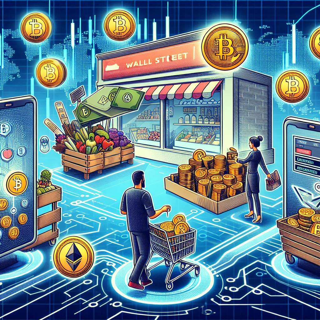 What are the best digital currency options for purchasing goods at Rocky's Food Mart?