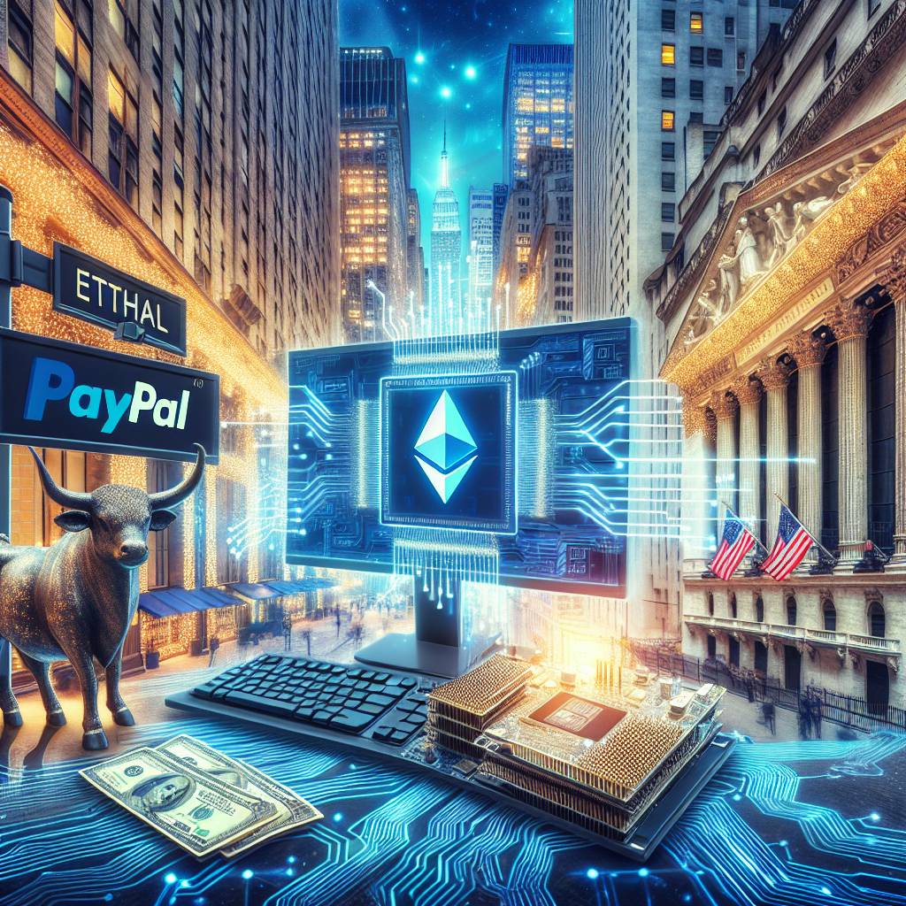 What is the process to buy ether with PayPal?