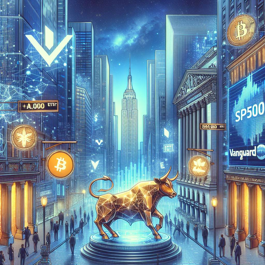 What are the best digital currency alternatives to the SP 500 ETF Vanguard?