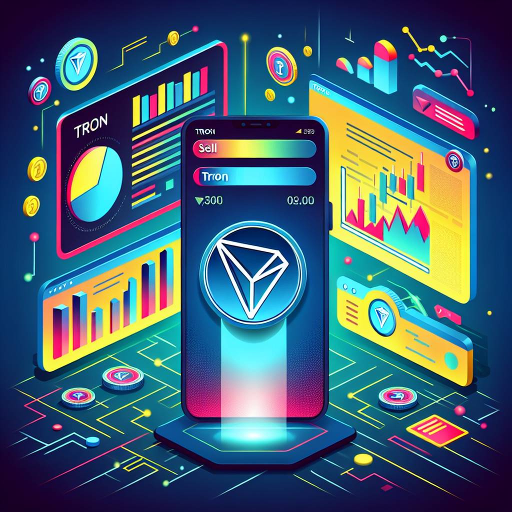 How can I sell TRON on Trust Wallet?