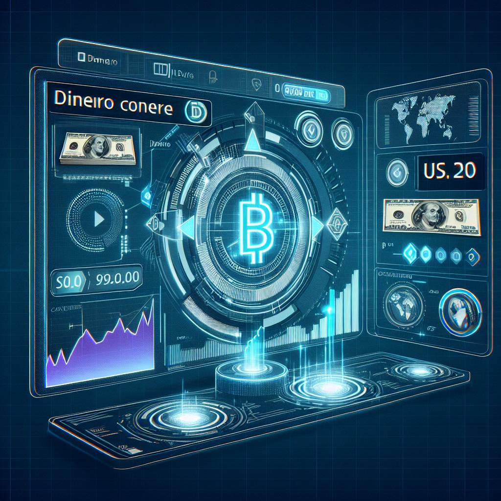 How can I convert dinero mero into popular cryptocurrencies?