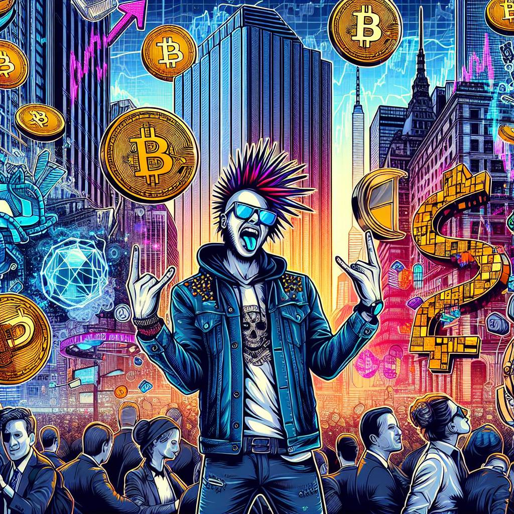 What are the top rebel punk cryptocurrencies to invest in?