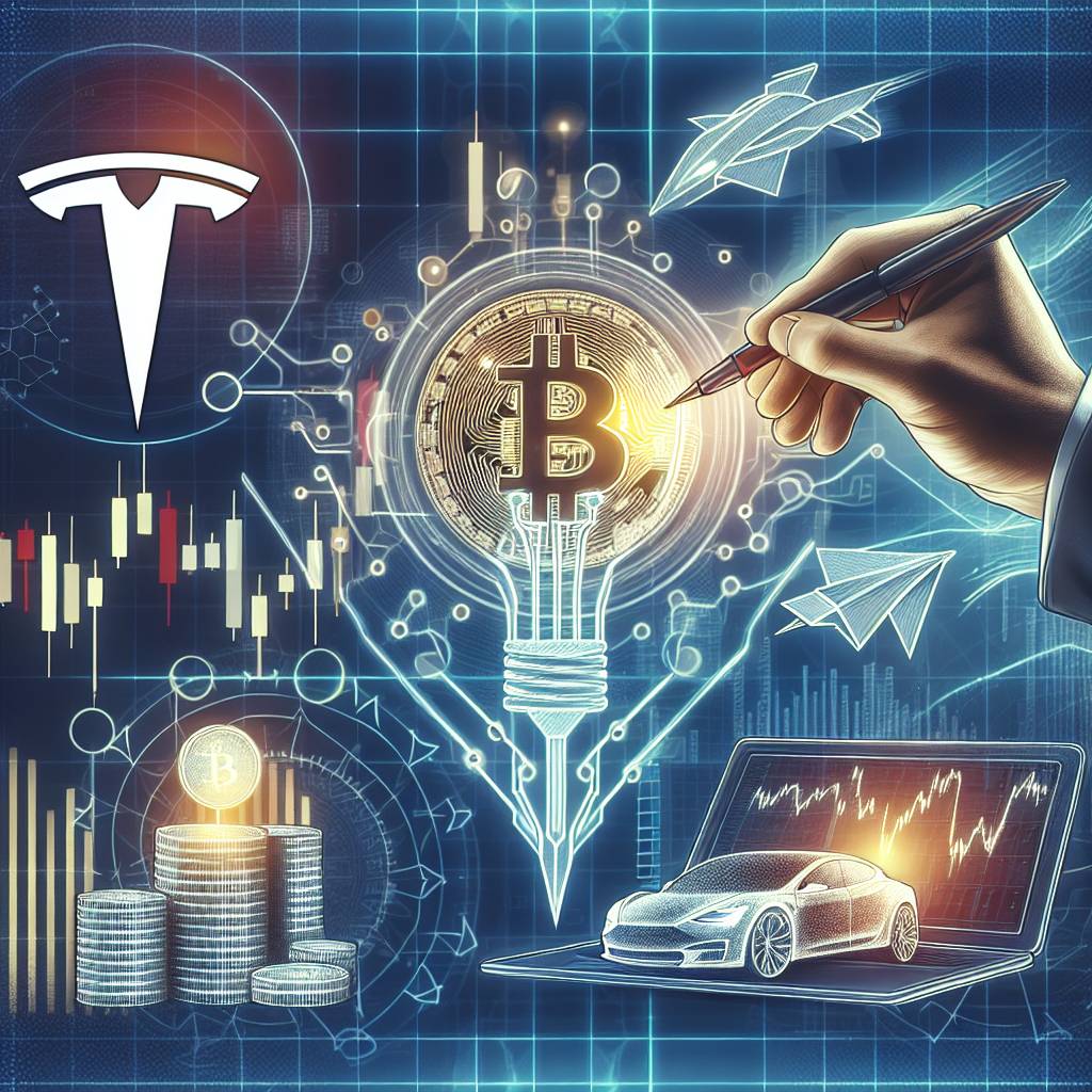 What are the implications of Gordon Johnson's Tesla price target for the cryptocurrency industry?