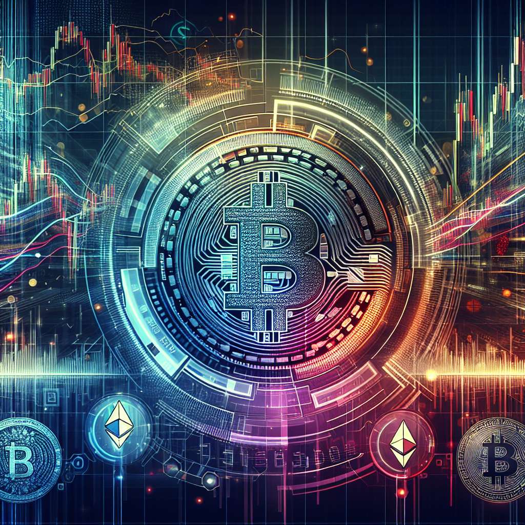 Which cryptocurrencies are most affected by the movements of the Nasdaq Composite ticker?