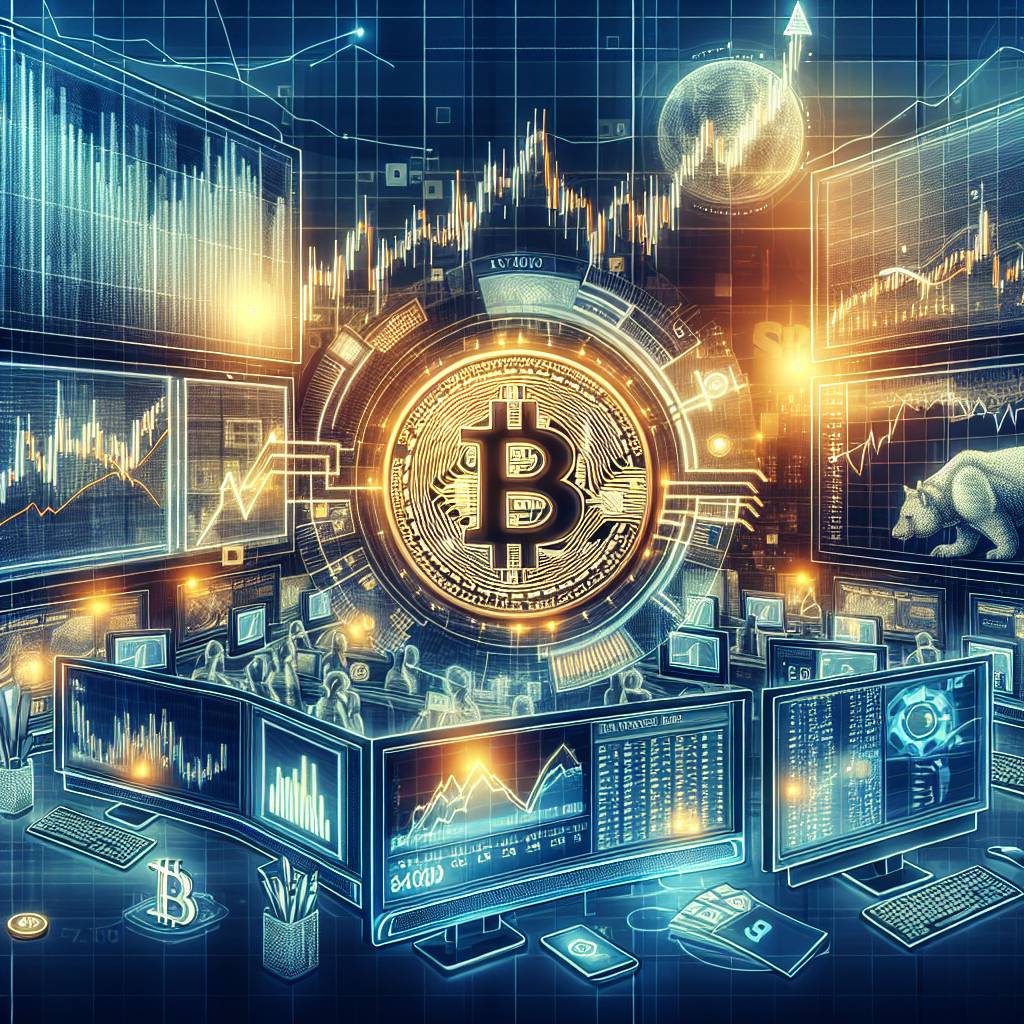 Are there any online trading systems that provide advanced charting tools for analyzing cryptocurrency markets?
