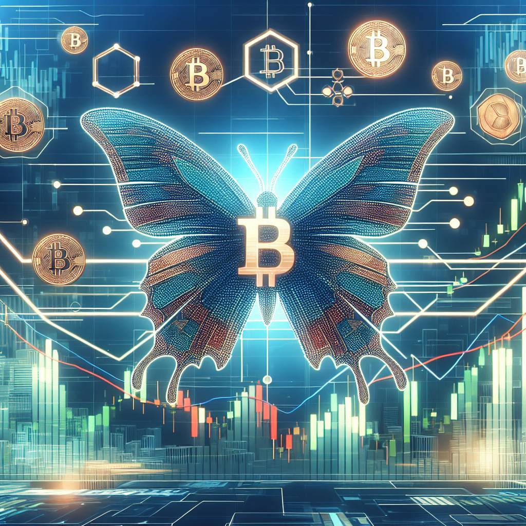 What are the best butterfly chart patterns for analyzing cryptocurrency trends?