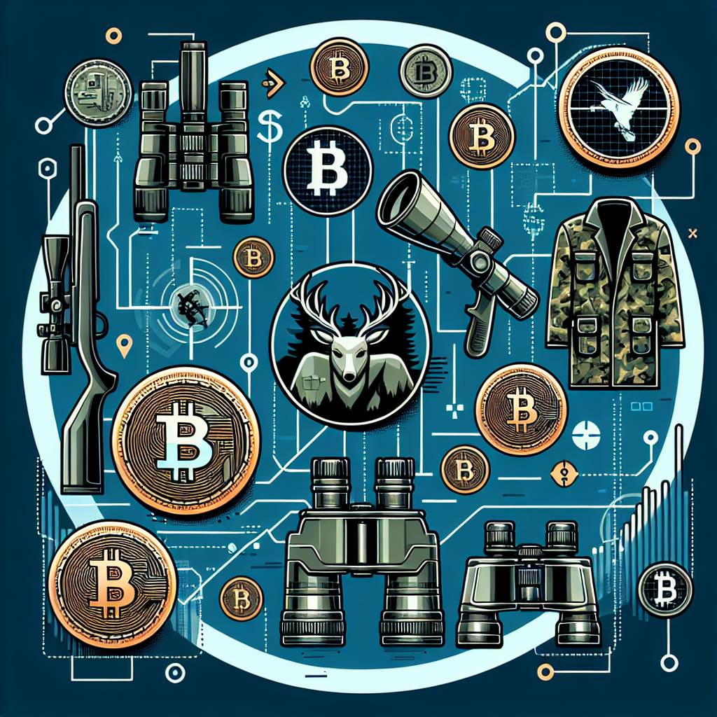 How can I use cryptocurrency to buy hunting gear and accessories?