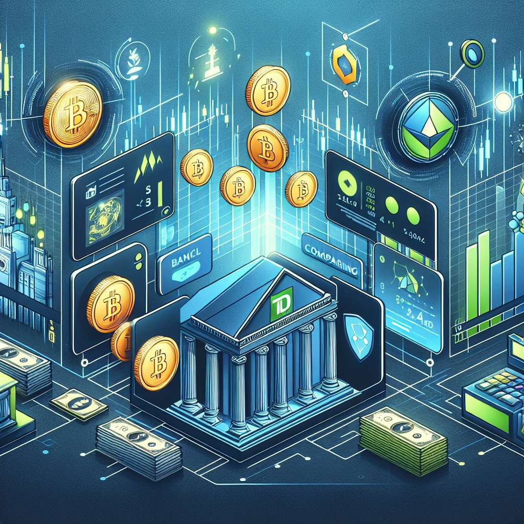 How does TD Ameritrade's high yield savings account compare to other options for investing in digital currencies?