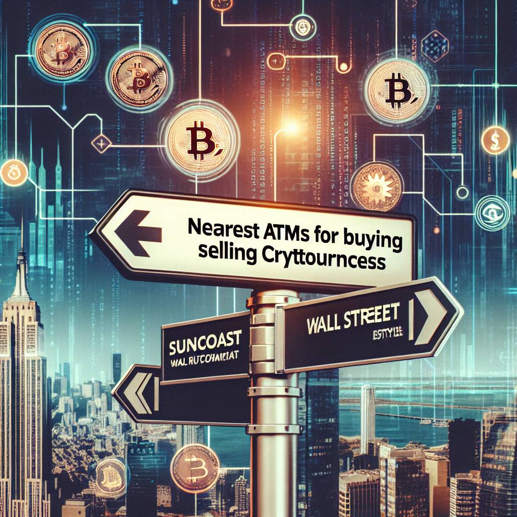What are the nearest in-network ATMs for buying and selling cryptocurrencies?
