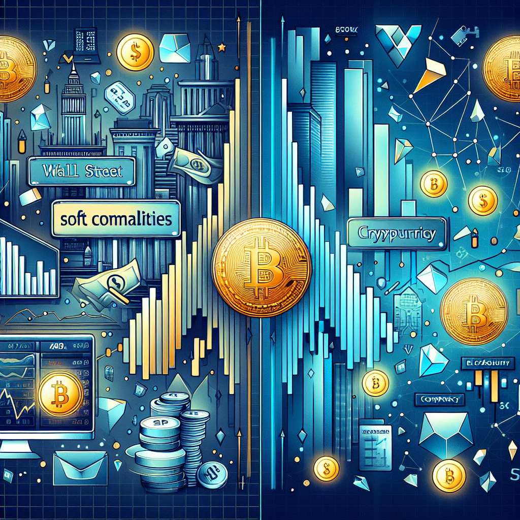 How does the volatility of soft commodities compare to that of cryptocurrencies?