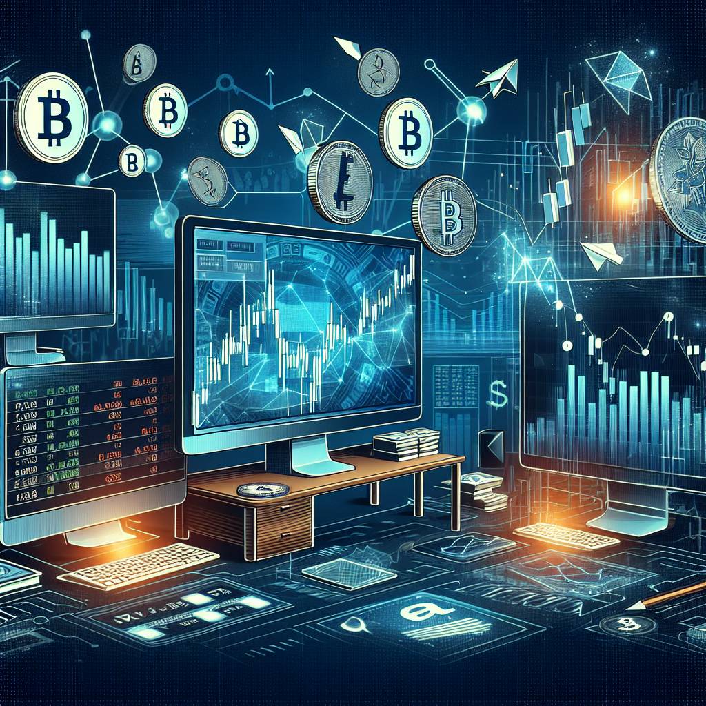 Are there any correlations between the price movements of oil stock futures and popular cryptocurrencies?