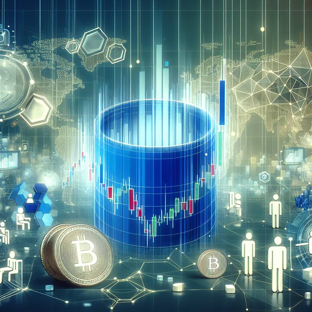 How does the cup and handle formation indicate a potential bullish trend in digital currencies?