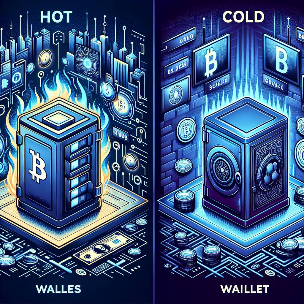 What are the differences between cold storage and hot wallets for cryptocurrencies?