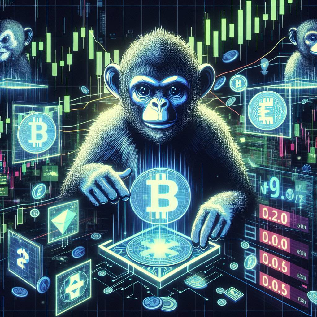 How can I buy or sell NFT monkey GIFs using cryptocurrencies?