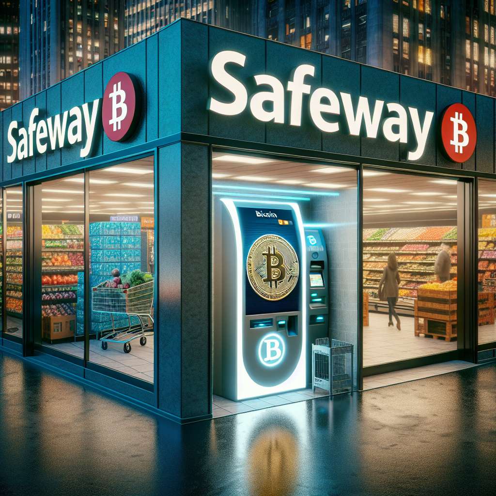 Are there any Safeway locations that offer coin machines specifically for cryptocurrency transactions?