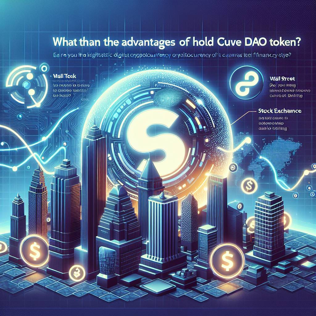 What are the advantages of holding Curve DAO Token?