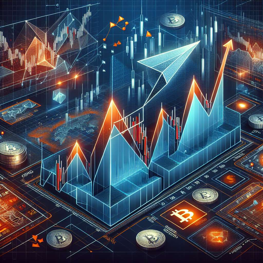 What are some strategies to identify and trade bearish chart patterns in the cryptocurrency market?