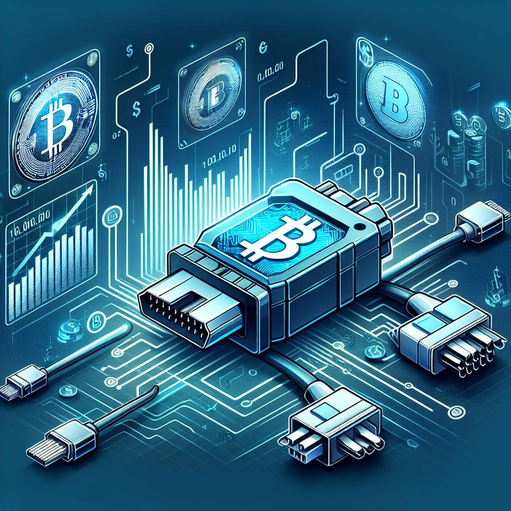 How can I convert my digital currency to molex to 6 pin connectors?