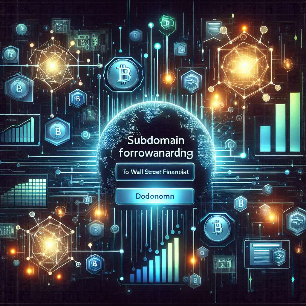 How can Godaddy subdomain forwarding be used to boost traffic for cryptocurrency websites?