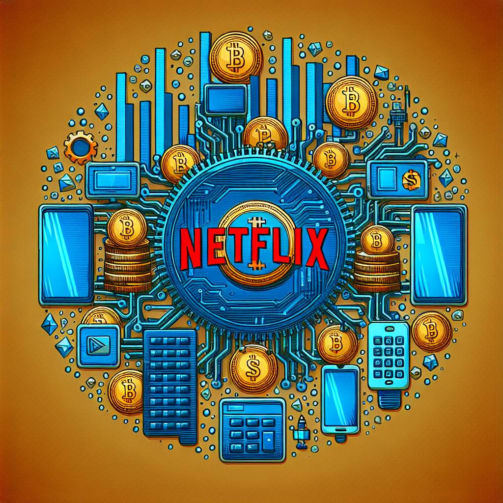 What are the potential cash flow opportunities for Netflix in the cryptocurrency industry?