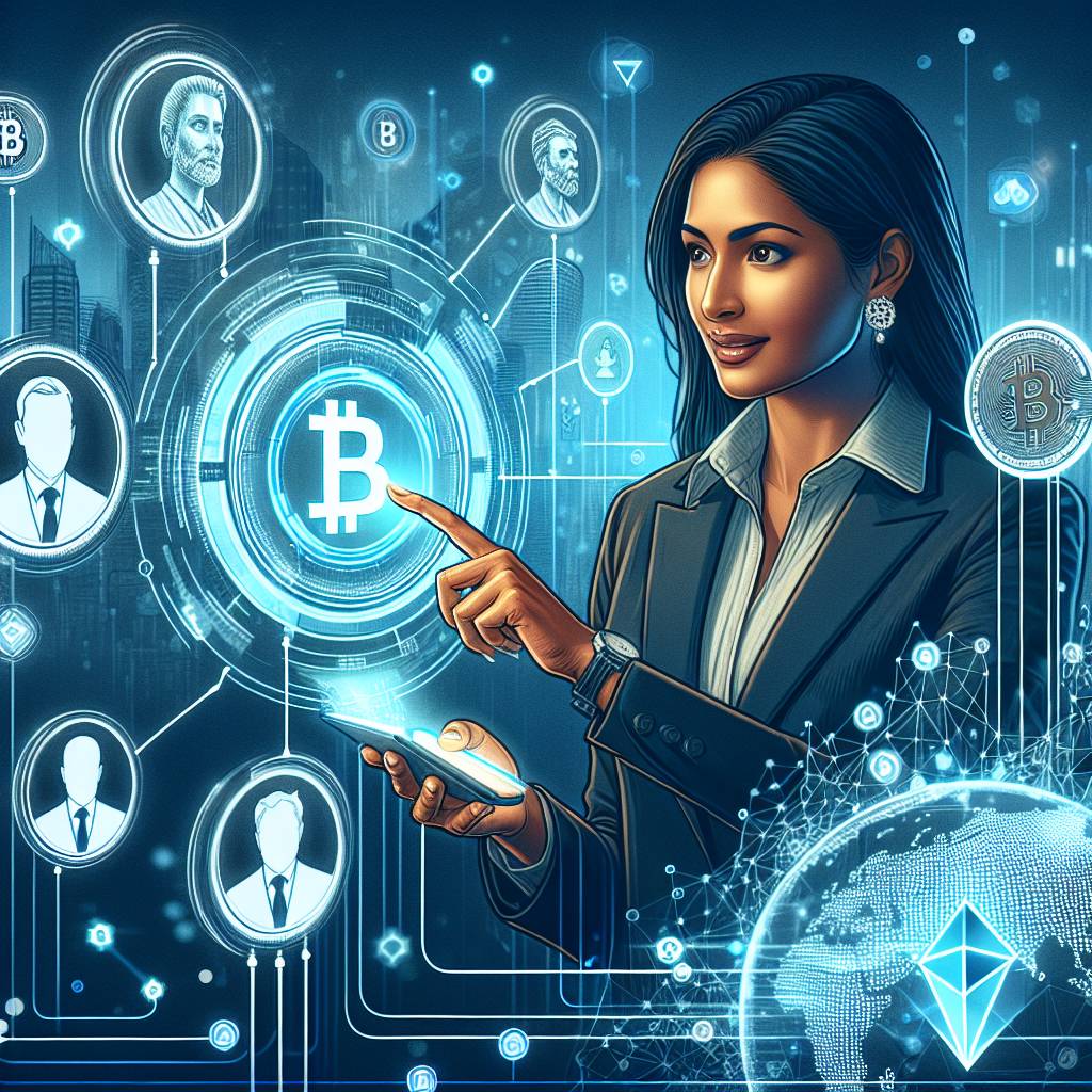 How can I find and connect with CEOs in the cryptocurrency industry on LinkedIn?