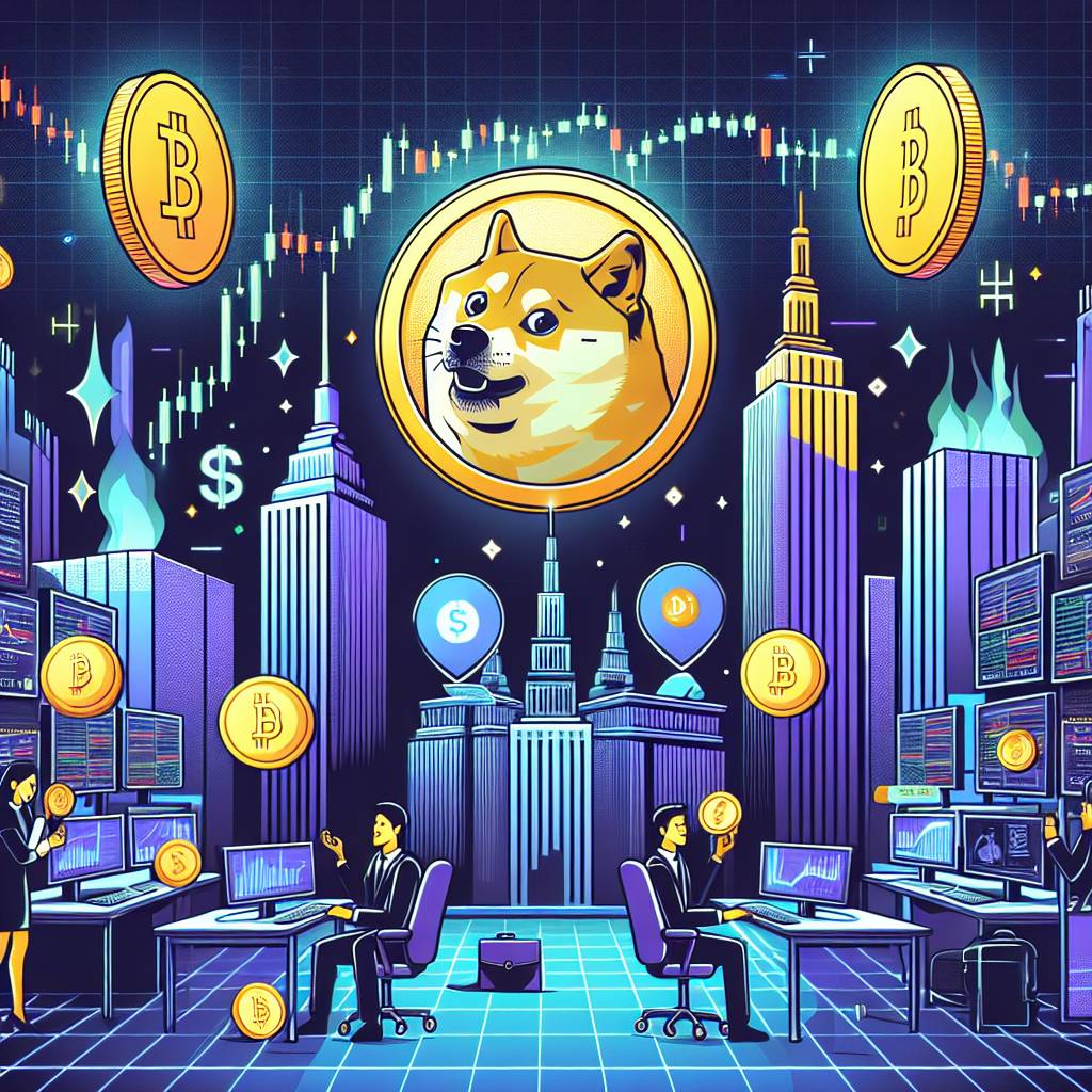 How can I trade Dogecoin for other cryptocurrencies in Dogeville?