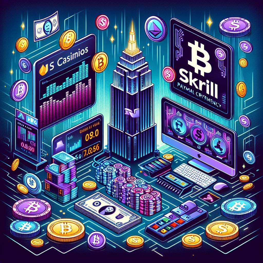 How can I find US casinos that accept Skrill as a payment method for digital currencies?