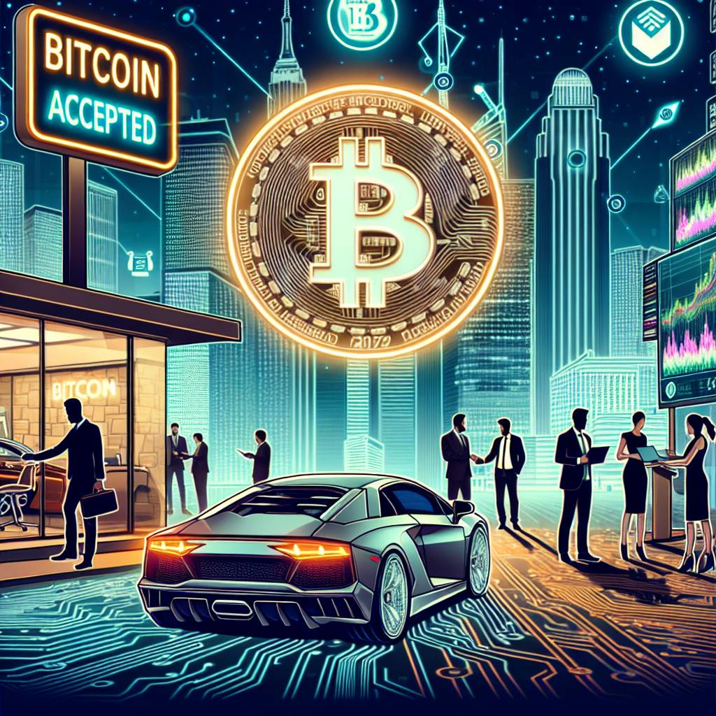 What are some popular cryptocurrencies accepted by car dealerships for purchasing luxury vehicles like Lamborghinis?