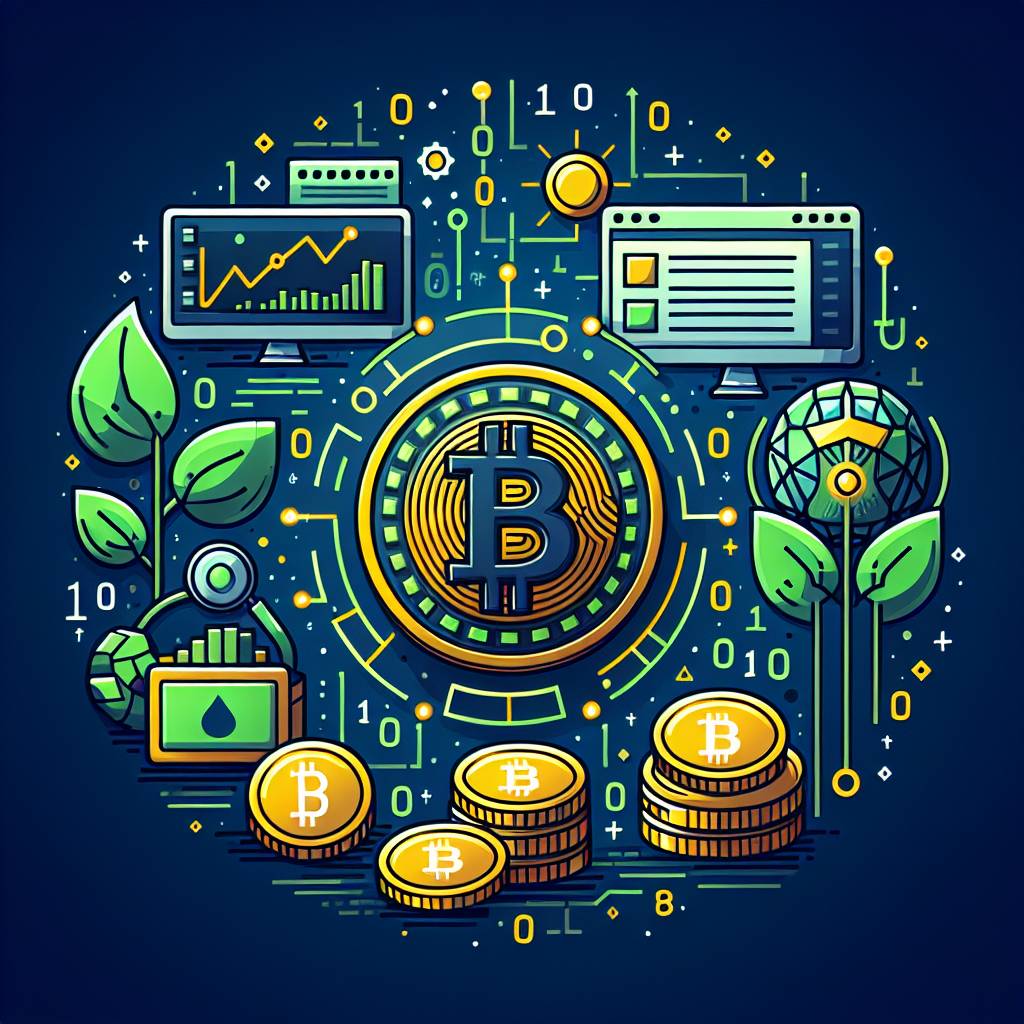 Which digital currencies are known for their environmentally friendly mining practices?