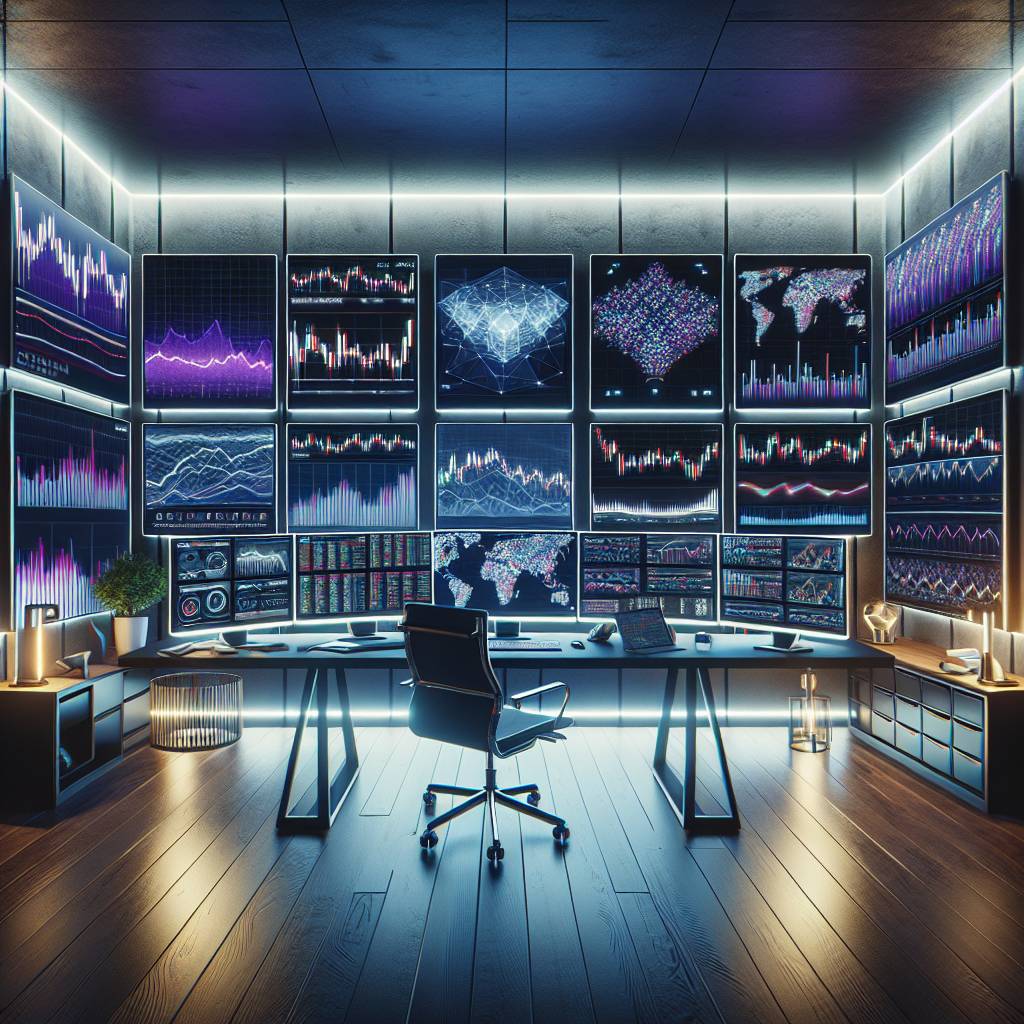 What are the best monitor setups for tracking cryptocurrency trading?