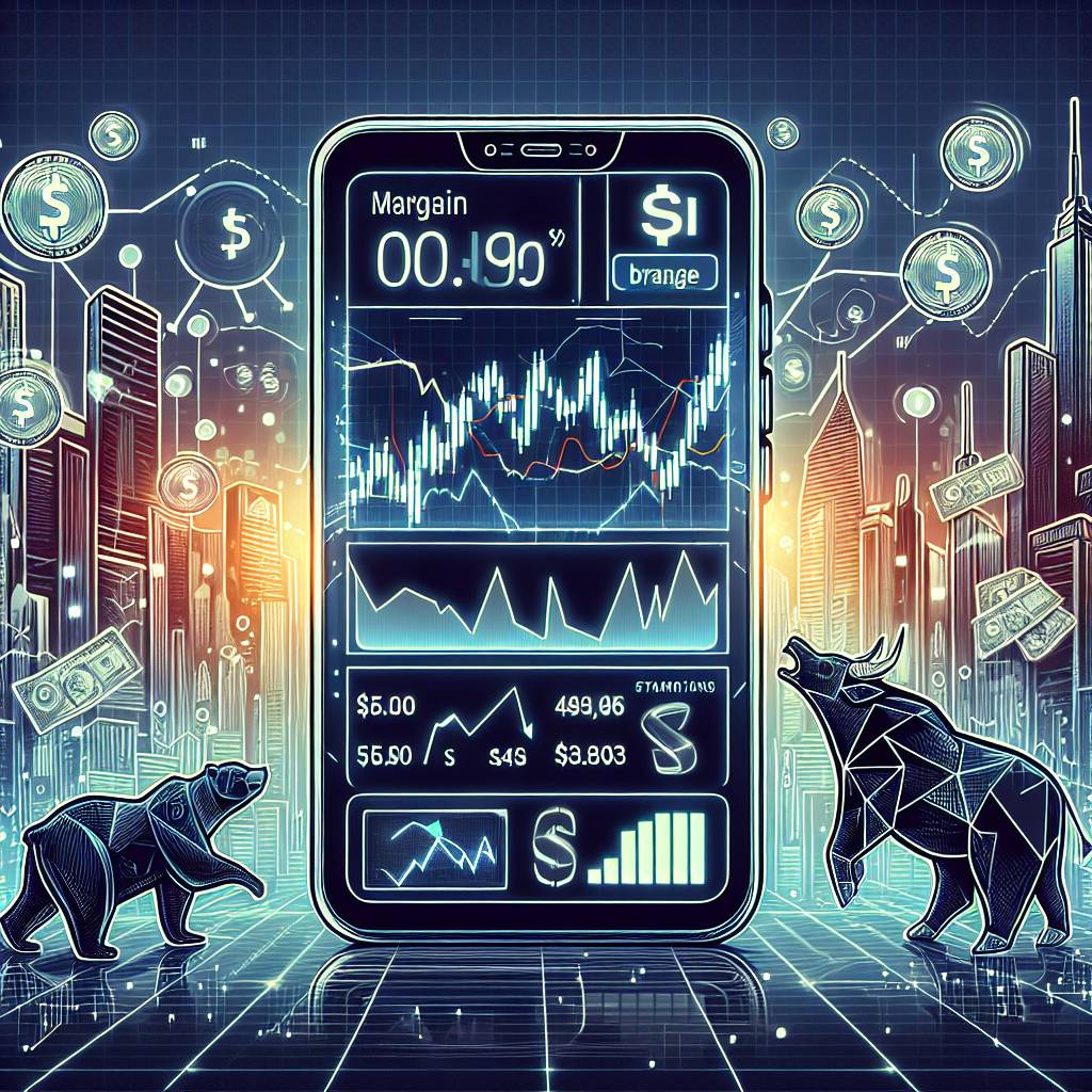 Which margin calculator app offers real-time data for cryptocurrency prices?