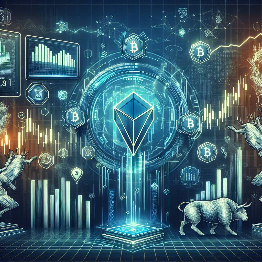 How can I use the point figure chart to predict the price movements of popular cryptocurrencies?