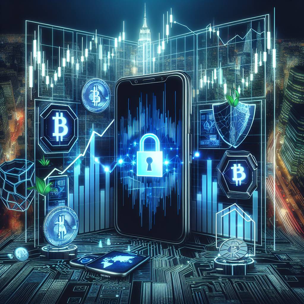 Which mobile trading app offers the most secure storage for digital assets?