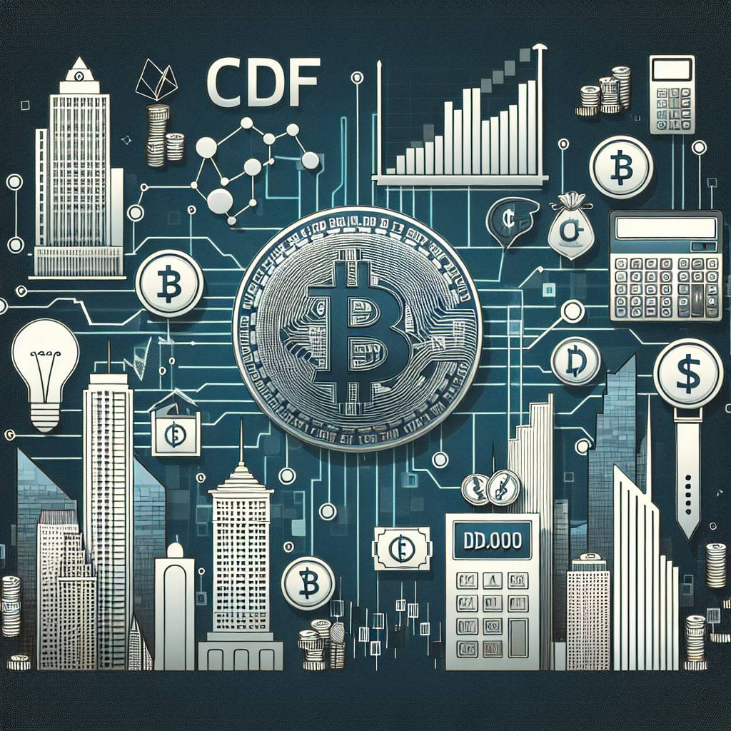 How does CDF relate to digital currencies?