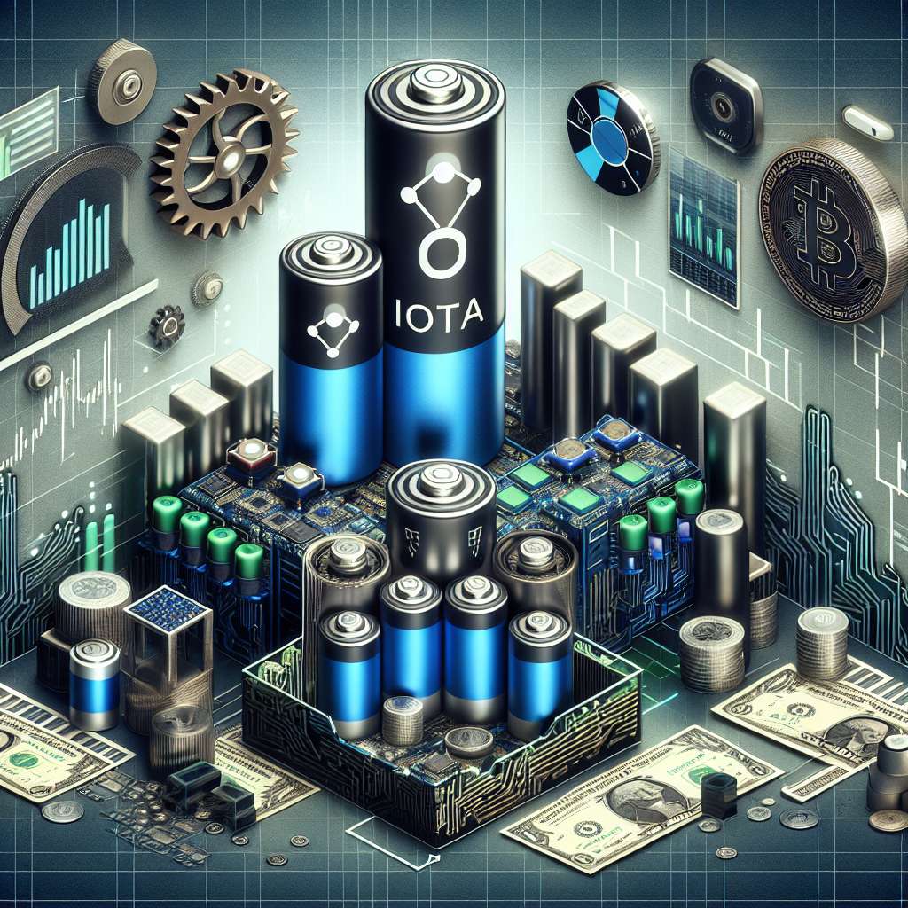 How does IOTA's battery technology differ from other digital currencies in the market?