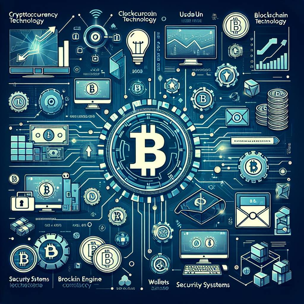 What are the three main components of a cryptocurrency?