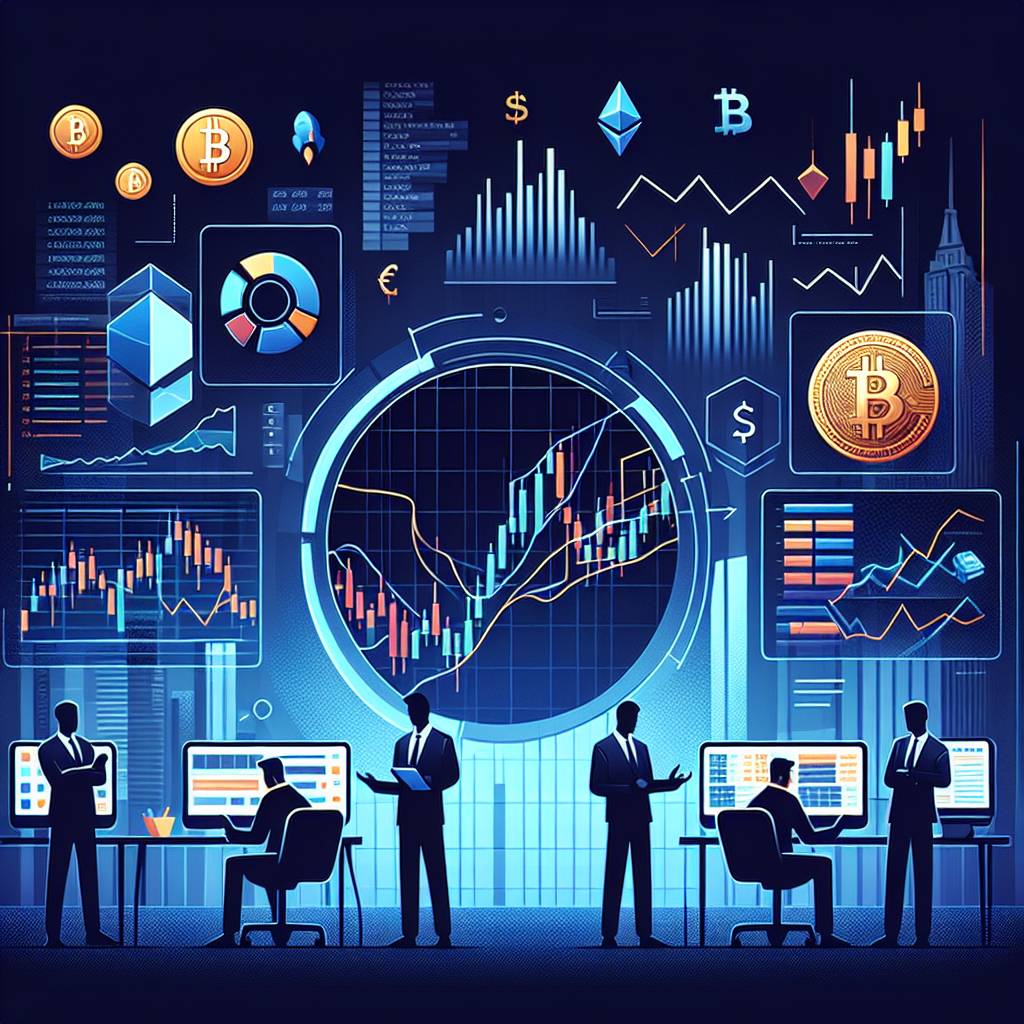 What are the most common day trading charts and patterns used by successful cryptocurrency traders?