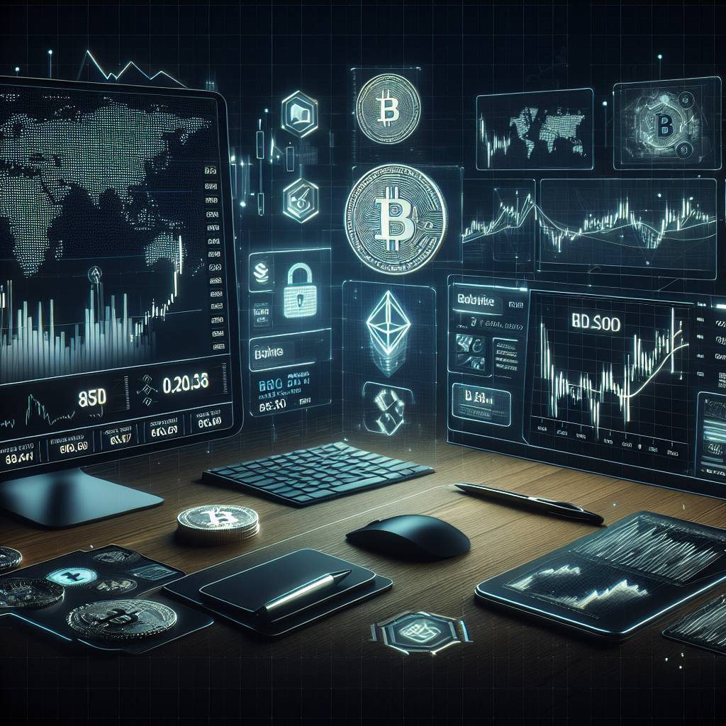 Is there a way to customize the dark mode settings on TradingView for better cryptocurrency analysis?