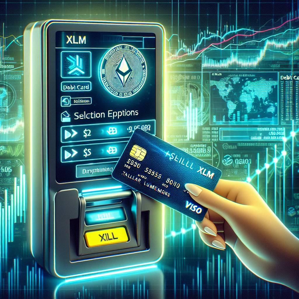 What are the steps to purchase XLM with a debit card?
