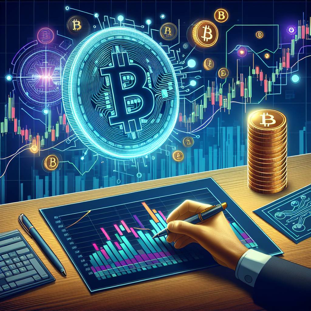 What font styles are popular in cryptocurrency trading charts?