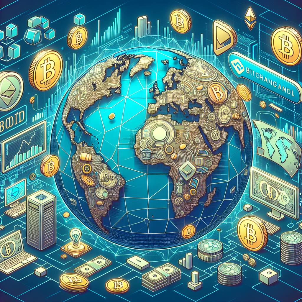 What were the geographical distribution of crypto exchanges in December 2017?