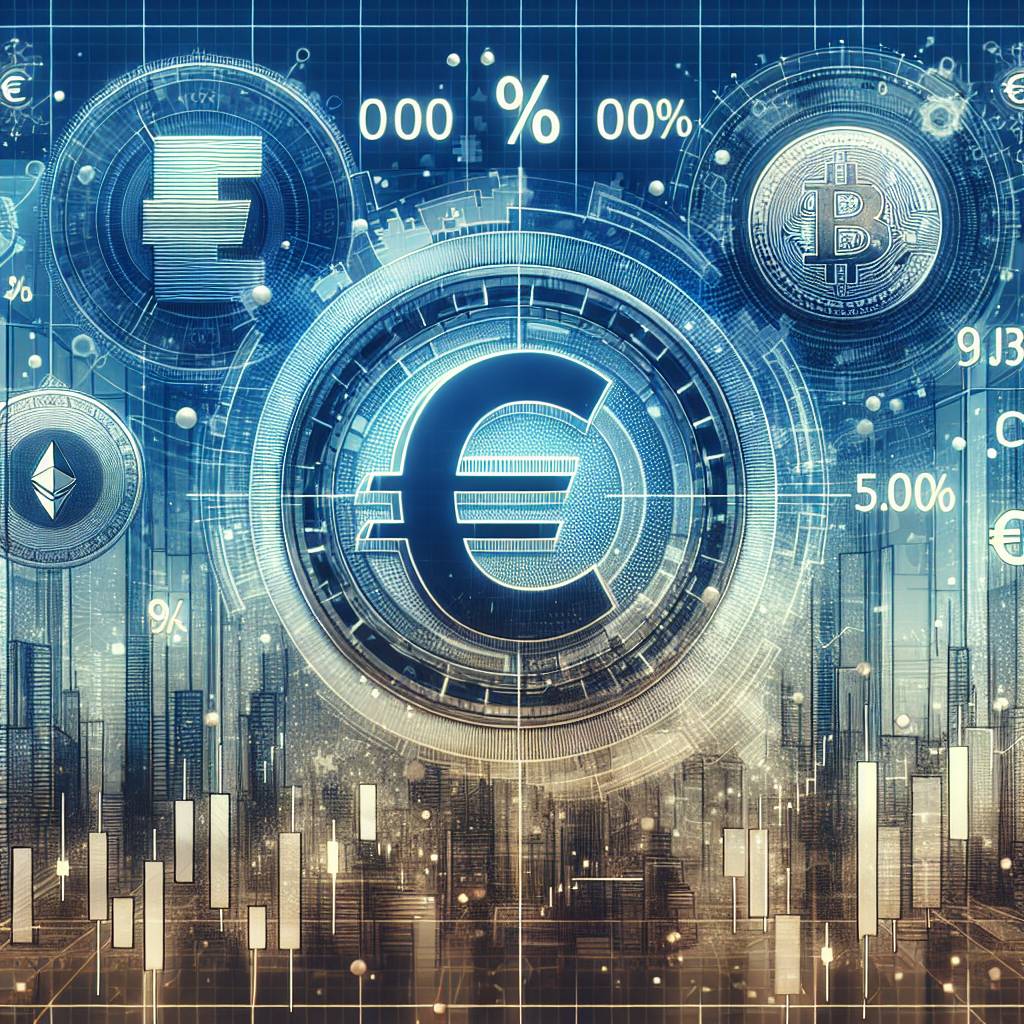 What are the factors influencing the euro's value in the digital currency world today?