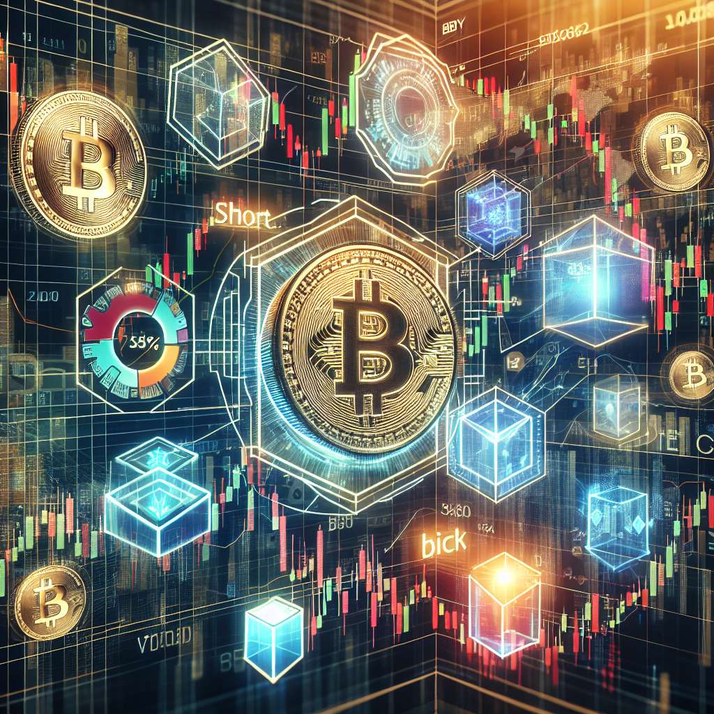 How does a high short interest ratio affect the price of digital currencies?