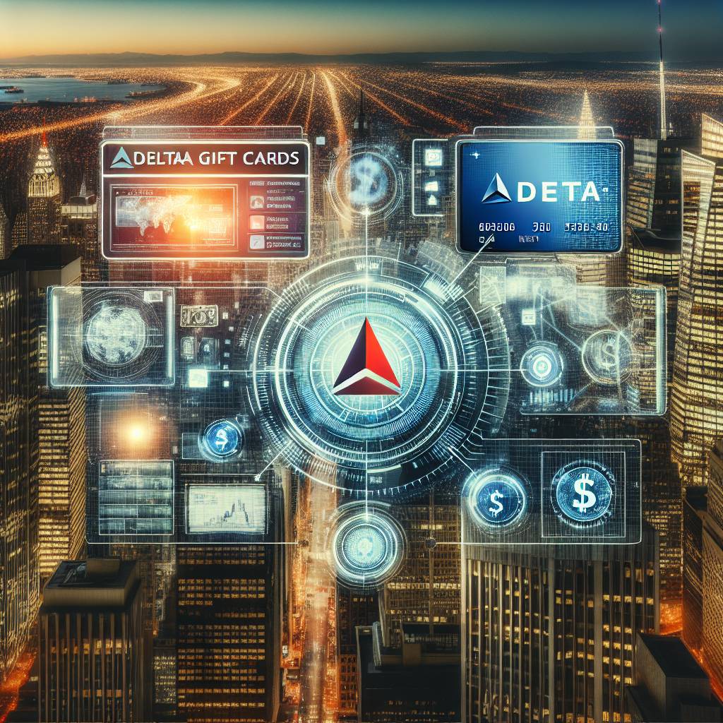 What are the best deals for purchasing Delta gift cards with cryptocurrency?