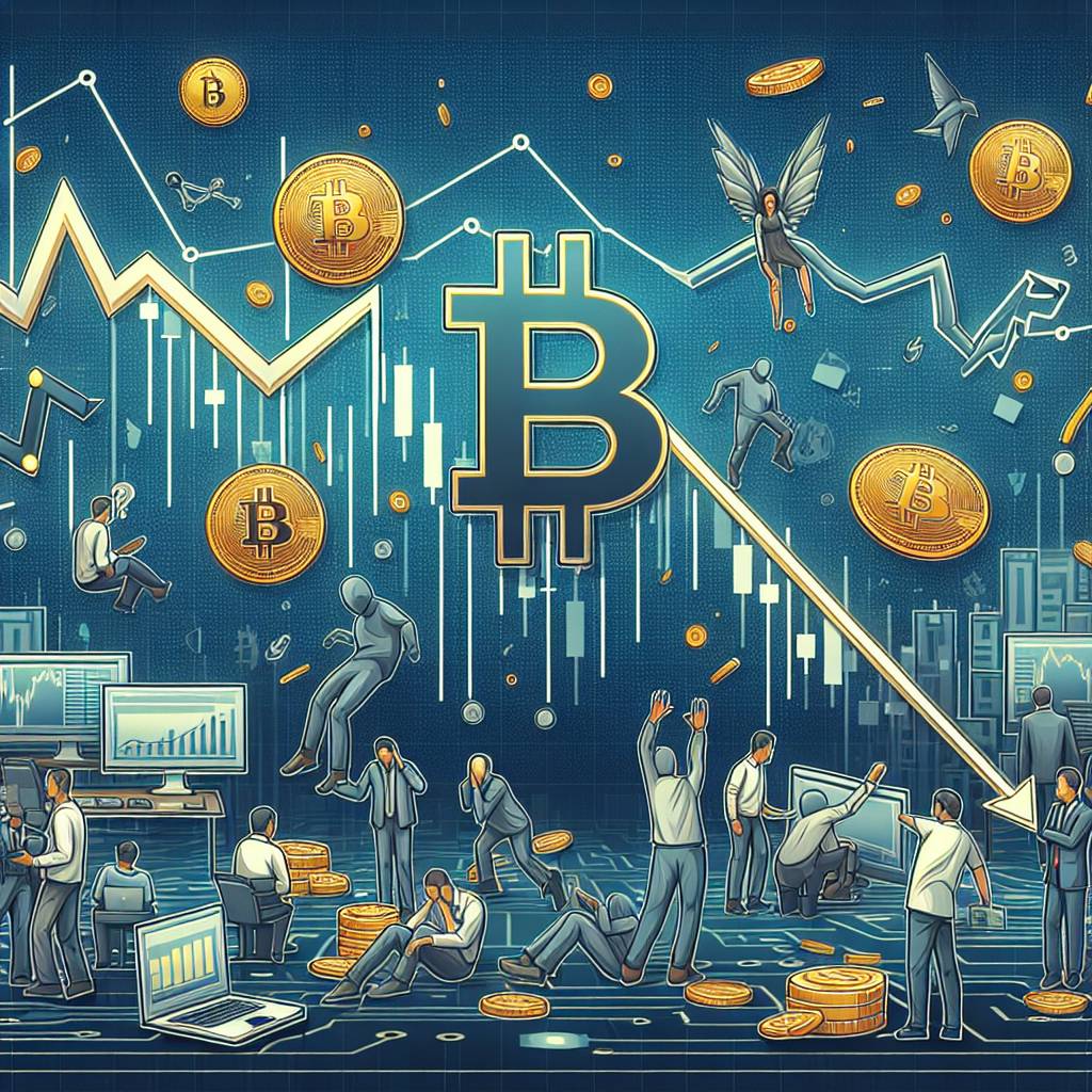 What events led to the origin of the bear market in the world of cryptocurrencies?