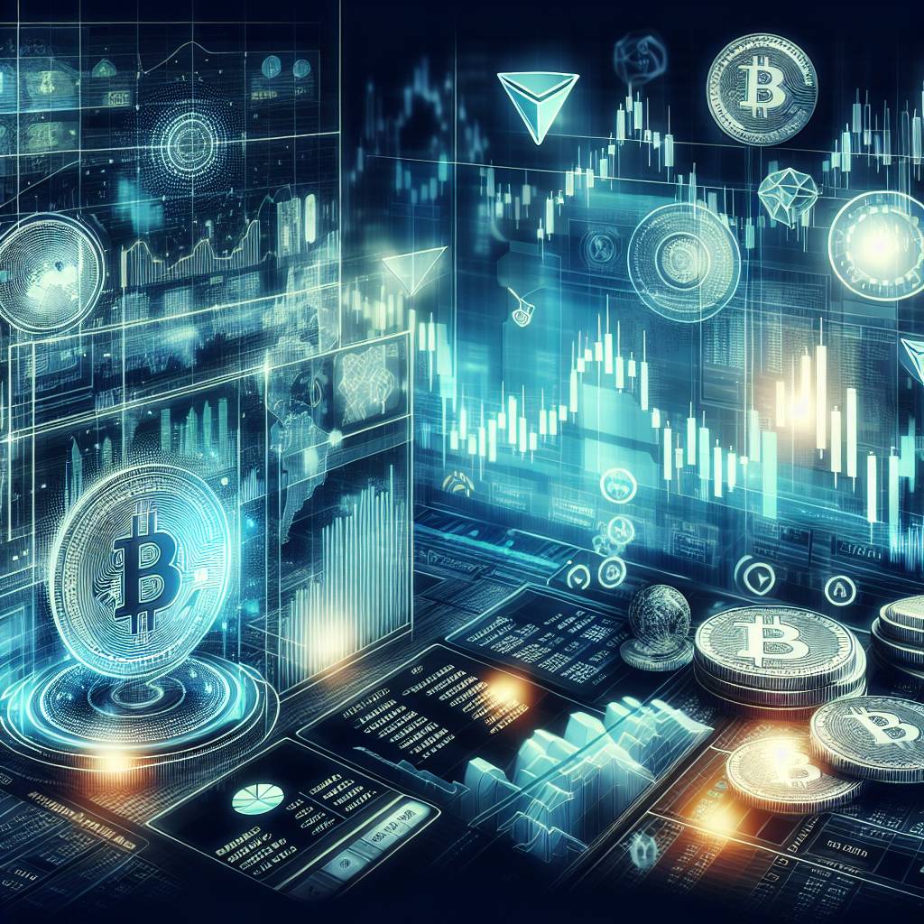 How can I buy and sell cryptocurrencies on a financial market?