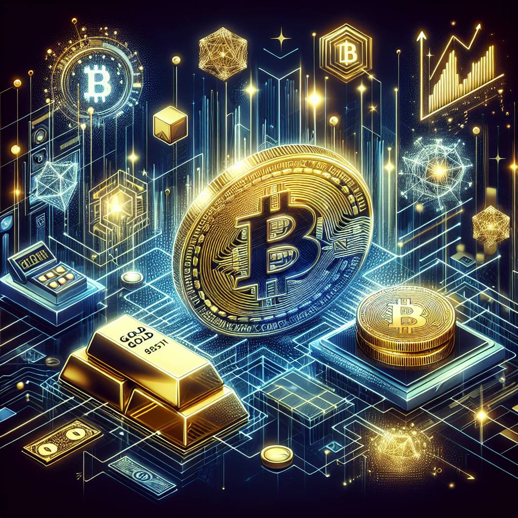 Are there any cryptocurrencies that are backed by a gold standard?